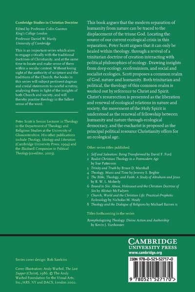 Produktbild: A Political Theology of Nature