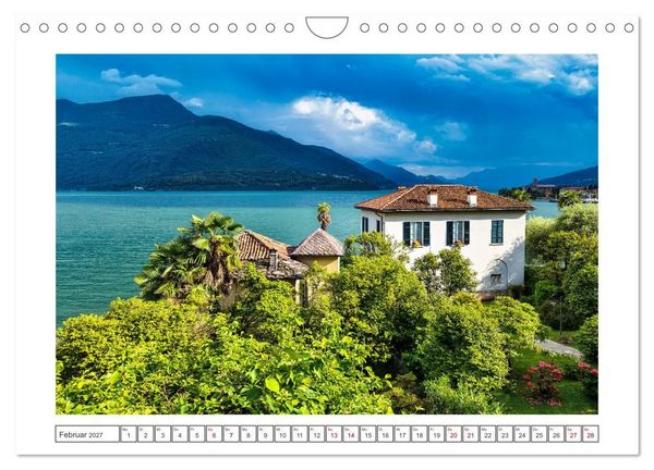 Produktbild: Traumziele am Comer See (Wandkalender 2027 DIN A4 quer), CALVENDO Monatskalender