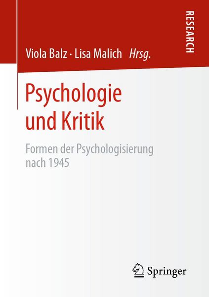 Produktbild: Psychologie und Kritik