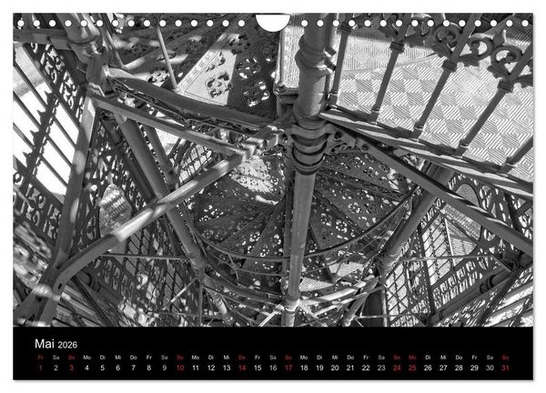 Produktbild: Der Gusseiserne Turm zu L&ouml;bau (Wandkalender 2026 DIN A4 quer), CALVENDO Monatskalender