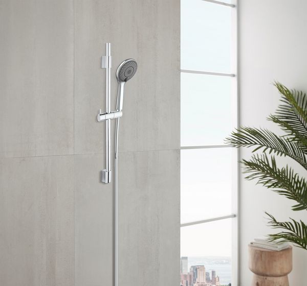Produktbild: Brauseset Watersaving Chrom, L&auml;nge Stange: 70 cm