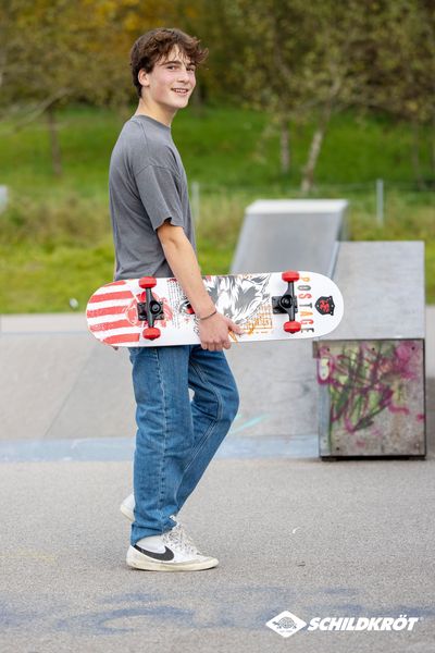 Produktbild: Skateboard GRINDER 31&acute; Wolf