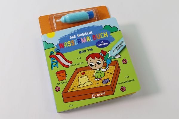 Produktbild: Das magische Wassermalbuch - Mein Tag