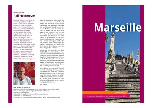 Produktbild: MICHAEL M&Uuml;LLER Reisef&uuml;hrer Marseille MM-City