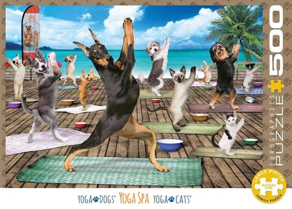 Eurographics 6500-5454 - Yoga Spa, Puzzle, 500 Teile