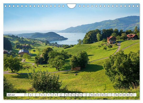 Produktbild: Faszination Berner Oberland - Thuner- und Brienzersee (Wandkalender 2027 DIN A4 quer), CALVENDO Monatskalender