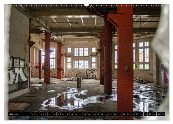 Produktbild: Industrie-Kultur 2026 (Wandkalender 2026 DIN A2 quer), CALVENDO Monatskalender