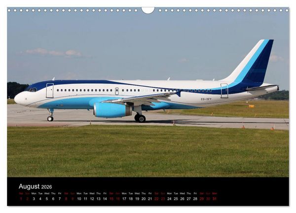 Produktbild: Bizjets (Wall Calendar 2026 DIN A3 landscape), CALVENDO 12 Month Wall Calendar