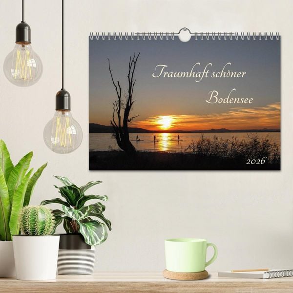 Produktbild: Traumhaft sch&ouml;ner Bodensee (Wandkalender 2026 DIN A4 quer), CALVENDO Monatskalender