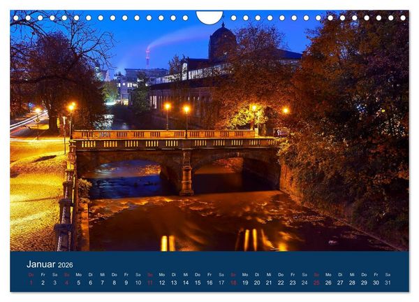 Produktbild: Chemnitz - Sachsen von seiner sch&ouml;nsten Seite (Wandkalender 2026 DIN A4 quer), CALVENDO Monatskalender
