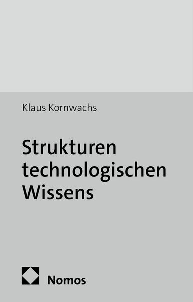 Produktbild: Strukturen technologischen Wissens