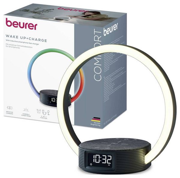 Produktbild: Beurer 10423 Elektronik Wecker Alarmzeiten 2