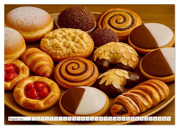 Produktbild: B&auml;cker und Backstuben (hochwertiger Premium Wandkalender 2026 DIN A2 quer), Kunstdruck in Hochglanz