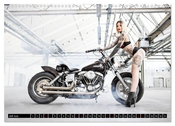 Produktbild: Motorr&auml;der & Sexy Girls (Wandkalender 2026 DIN A3 quer), CALVENDO Monatskalender