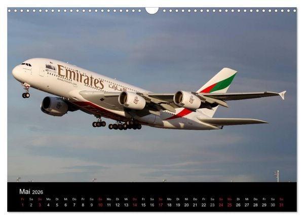 Produktbild: Faszination Flugzeug (Wandkalender 2026 DIN A3 quer), CALVENDO Monatskalender