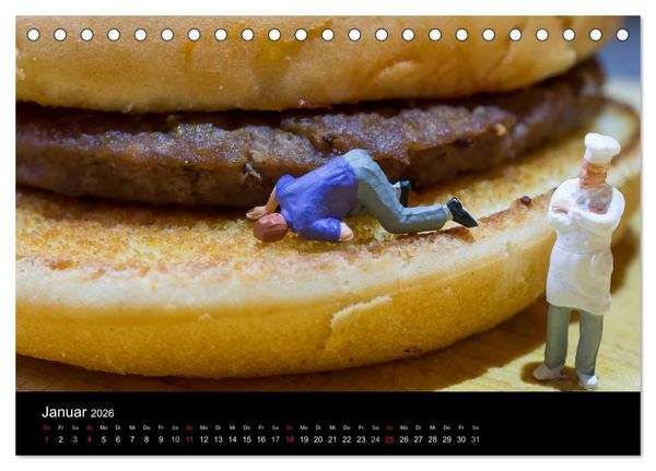 Produktbild: Die wahren K&ouml;che (Tischkalender 2026 DIN A5 quer), CALVENDO Monatskalender