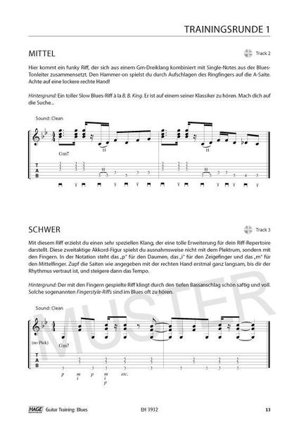Guitar Training Blues + CD + DVD