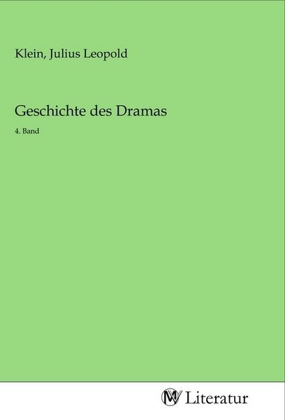 Produktbild: Geschichte des Dramas
