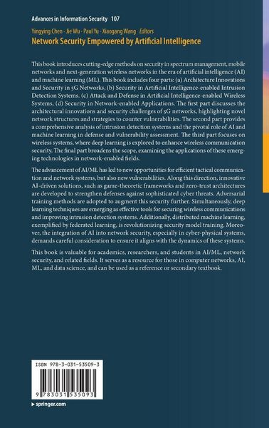 Produktbild: Network Security Empowered by Artificial Intelligence