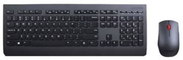 Lenovo Professional USB Tastatur, Maus-Set Deutsch, QWERTZ Schwarz