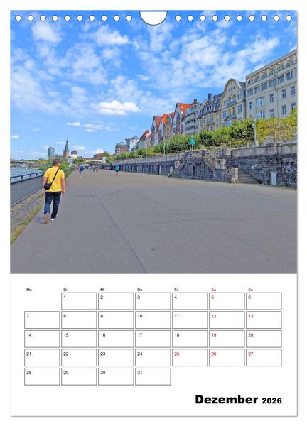 Produktbild: K&ouml;ln und D&uuml;sseldorf - Stadtmomente am Rhein (Wandkalender 2026 DIN A4 hoch), CALVENDO Monatskalender
