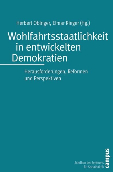 Produktbild: Wohlfahrtsstaatlichkeit in entwickelten Demokratien