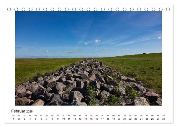 Produktbild: Friedrichskoog Spitze (Tischkalender 2026 DIN A5 quer), CALVENDO Monatskalender