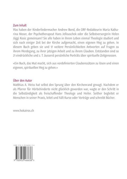 Produktbild: Sprung &uuml;ber den Kirchenrand
