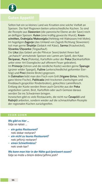 Produktbild: PONS Reise-Sprachf&uuml;hrer Kroatisch