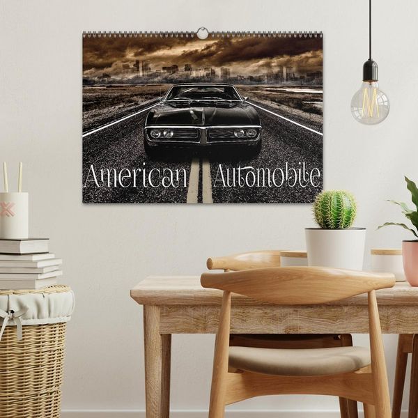 Produktbild: American Automobile (Wandkalender 2026 DIN A3 quer), CALVENDO Monatskalender