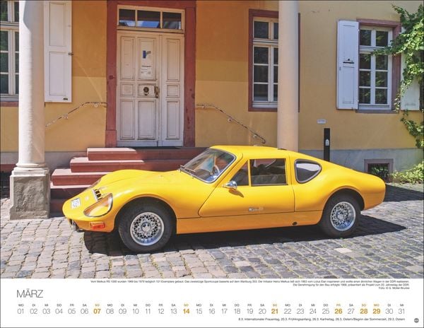 Produktbild: Legend&auml;re Autos Posterkalender 2027