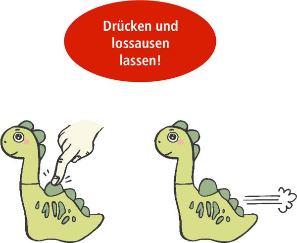 Produktbild: Dino-Flitzer - Dino Friends, sort.