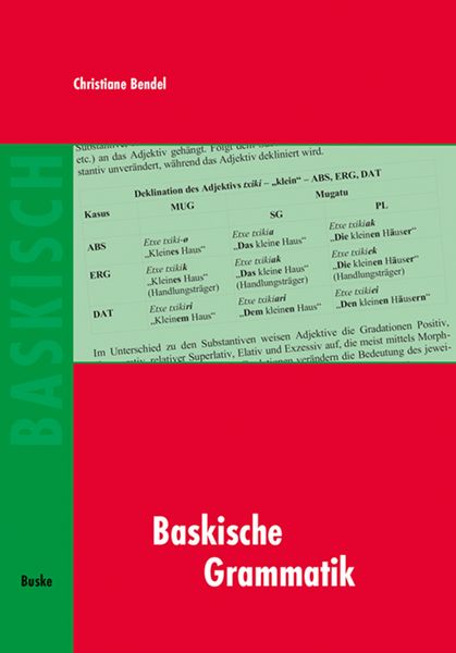 Produktbild: Baskische Grammatik