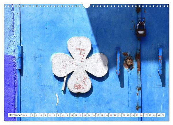 Produktbild: Chefchaouen - Blue Details (Wandkalender 2026 DIN A3 quer), CALVENDO Monatskalender