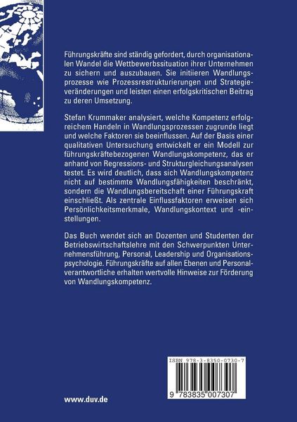 Produktbild: Wandlungskompetenz von Führungskräften
