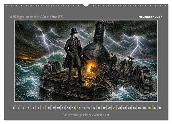 Produktbild: Klassiker des Abenteuers (hochwertiger Premium Wandkalender 2027 DIN A2 quer), Kunstdruck in Hochglanz