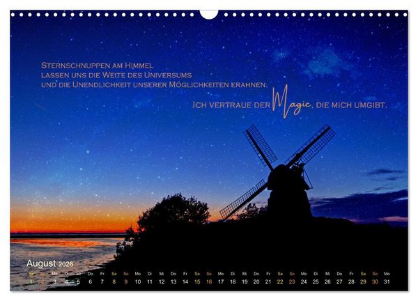 Produktbild: Vertraue! (Wandkalender 2026 DIN A3 quer), CALVENDO Monatskalender