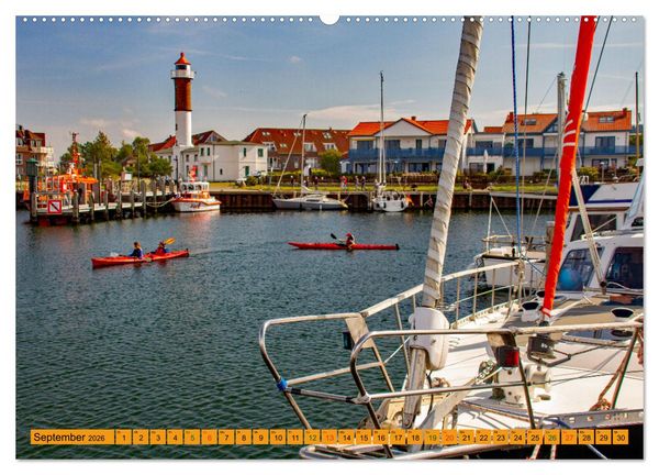 Produktbild: Wismarer Bucht - Impressionen zwischen Kl&uuml;tzer Winkel und der Insel Poel (Wandkalender 2026 DIN A2 quer), CALVENDO Monatskalender