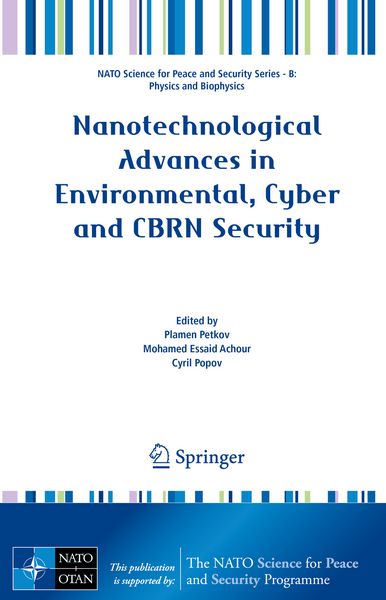 Produktbild: Nanotechnological Advances in Environmental, Cyber and CBRN Security