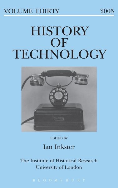 Produktbild: History of Technology Volume 30