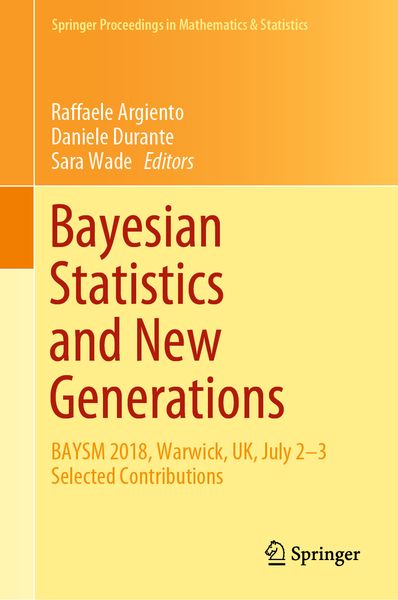 Produktbild: Bayesian Statistics and New Generations