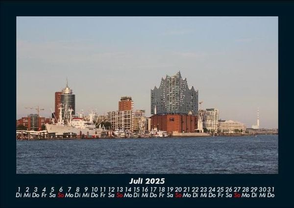 Produktbild: Hamburg 2025 Fotokalender DIN A5