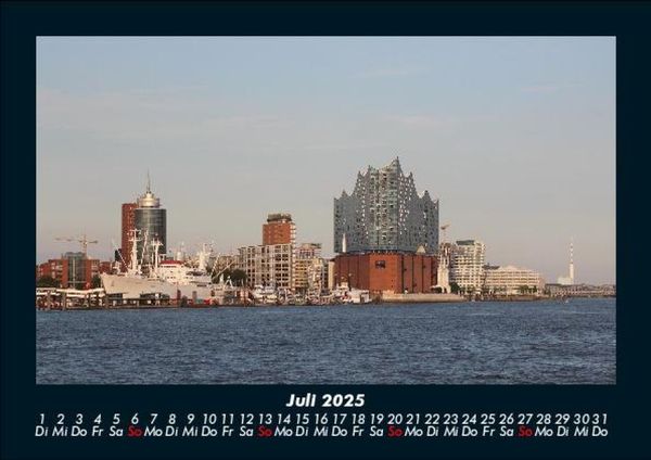 Produktbild: Hamburg 2025 Fotokalender DIN A5