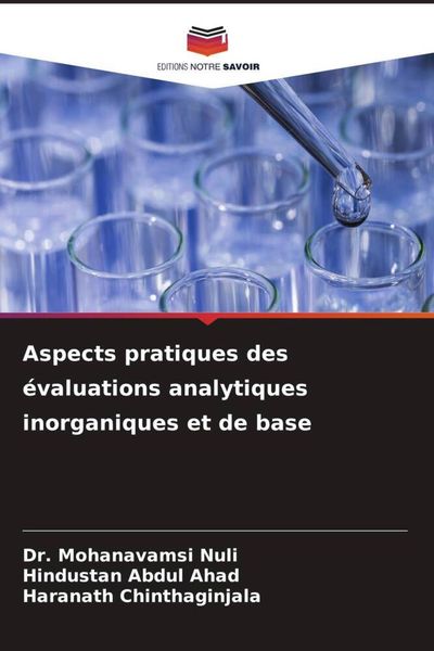 Produktbild: Aspects pratiques des &eacute;valuations analytiques inorganiques et de base