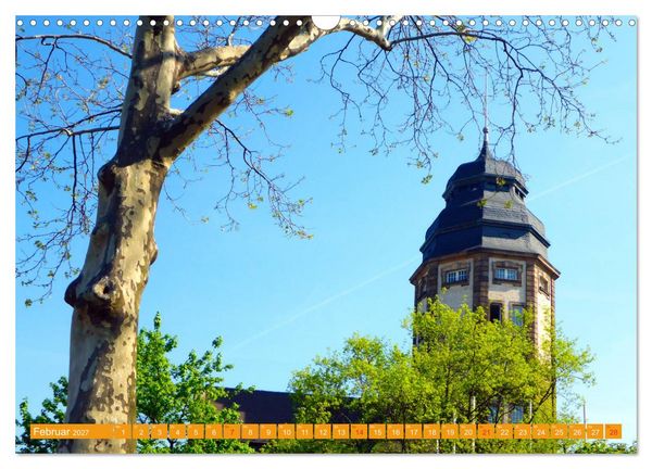 Produktbild: Gr&uuml;nes Mannheim (Wandkalender 2027 DIN A3 quer), CALVENDO Monatskalender