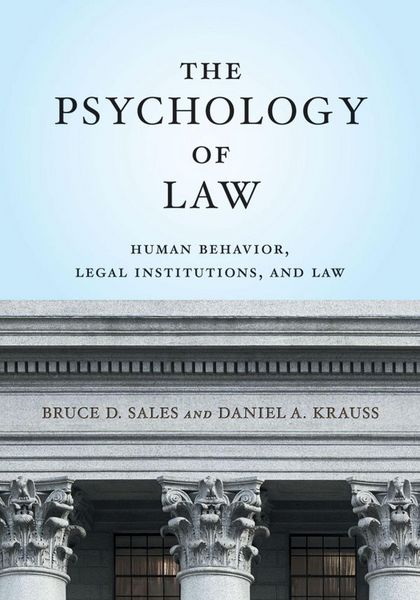 Produktbild: The Psychology of Law
