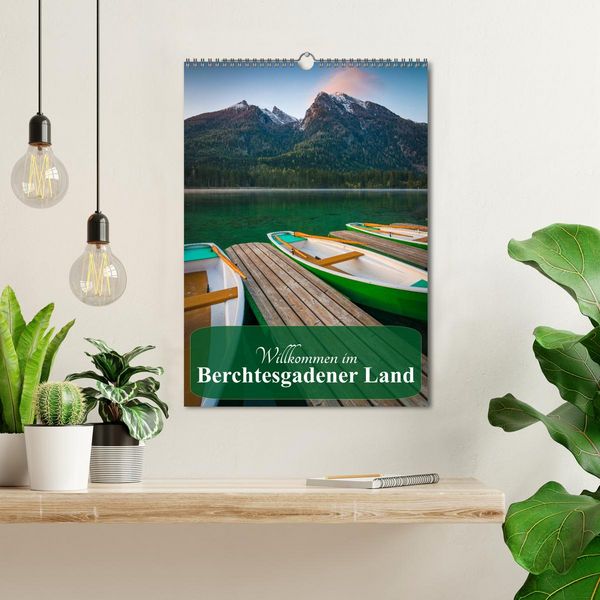 Produktbild: Willkommen im Berchtesgadener Land (Wandkalender 2026 DIN A3 hoch), CALVENDO Monatskalender