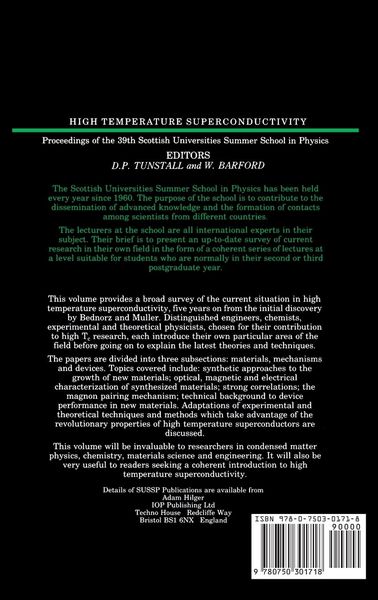 Produktbild: High Temperature Superconductivity