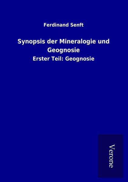 Produktbild: Synopsis der Mineralogie und Geognosie