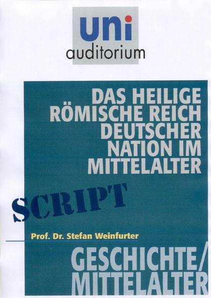 Produktbild: Das heilige r&ouml;misches Reich deutscher Nation im Mittelalter